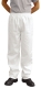 Nohavice BAKER Fortis Plus elastický pás vrecká biele veľkosť XXL