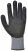 Dlaňová strana ochranné pracovní rukavice DERMIFLEX Plus z pružného úpletu z nylonu se Spandexem potažený PU s nitrilovými terčíky - Stránka sa otvorí v novom okne