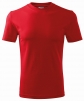 Tričko Classic 160 bavlna okrúhly priekrčník trup bez švov červené