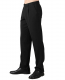 Nohavice TD Dalibor pánske čašnícke zips pútka pri páse PES/VS/Spandex zažehlené puky čierne